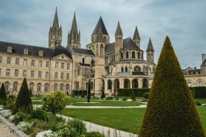 Explore the historic Caen Abbey of Saint-Étienne, an iconic Gothic marvel in Normandy, France.