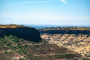 Stunning canyon landscape in Chico, CA, showcasing nature's beauty under a clear sky.